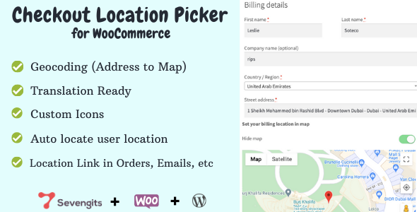 Download WooCommerce Checkout Location Picker – Sevengits Nulled 