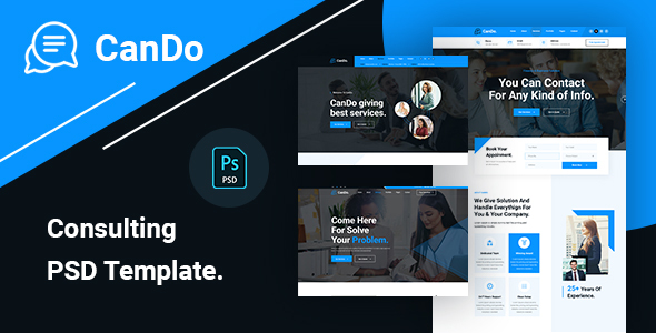 Download CanDo – Consulting Business PSD Template Nulled 