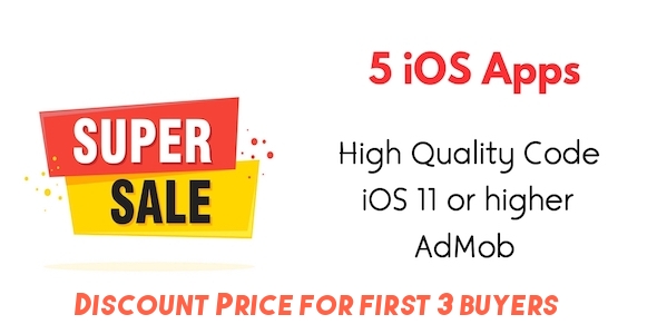 Download 5 iOS Apps Source Code Bundle Nulled 