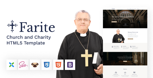 Download Farite – Church and Charity HTML5 Template Nulled 