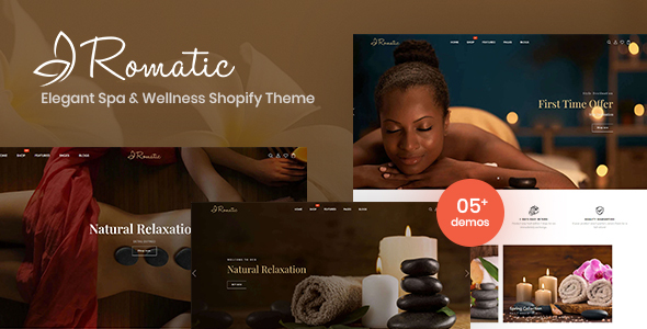 Download Romatic – Elegant Spa & Wellness Shopify Theme Nulled 
