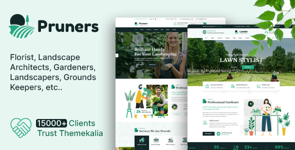 Download Pruners – Garden Landscaper HTML Template Nulled 