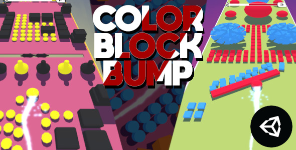 Download Color Block Bump – Unity Project With Admob For  Android and iOS Nulled 