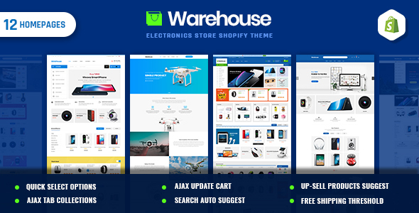 [Download] Warehouse | Electronics & Multi-Purpose Shopify Theme latest version 