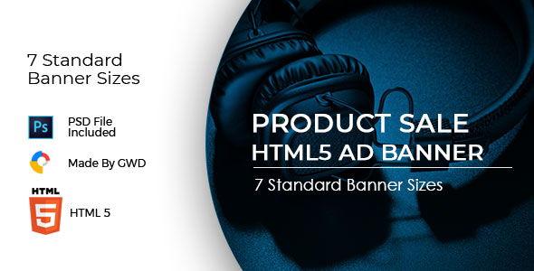Download Animated Html5 Product Sale Ad Banners Template Nulled 