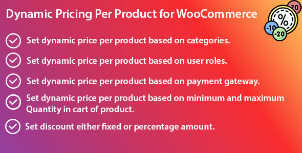 Download Dynamic Pricing Per Product for WooCommerce Nulled 
