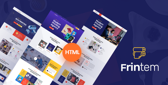 Download Frintem  – Printing Company HTML5 Template Nulled 