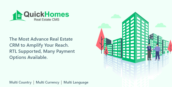 Download QuickHomes – Real Estate CMS PHP Script Nulled 