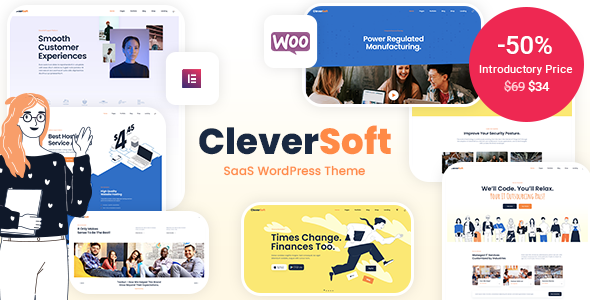 Download CleverSoft – SaaS WordPress Theme Nulled 