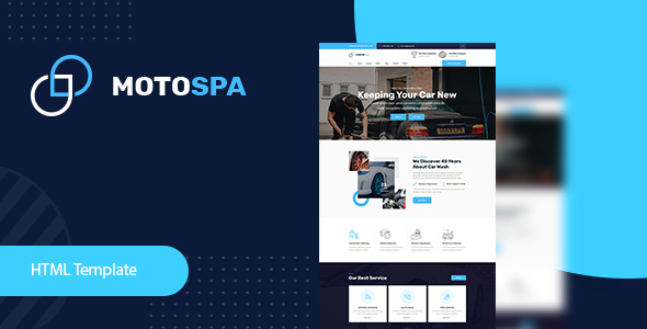 Download Motospa – Car Wash HTML Template Nulled 