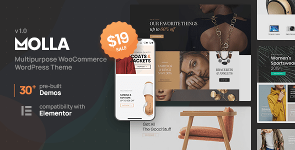 Download Molla | Multi-Purpose WooCommerce Theme Nulled 