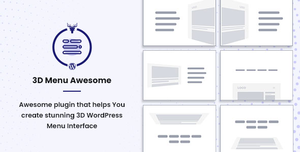 Download Stunning 3D Off Canvas Menu WordPress Plugin – 3D Menu Awesome Nulled 