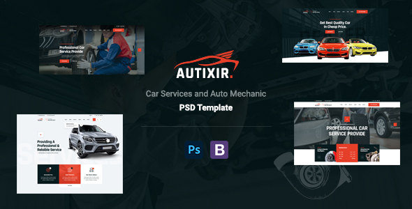 Download Autixir – Car Services & Auto Mechanic PSD Template. Nulled 