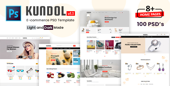 Download Kundol – Multipurpose Shopping PSD Template Nulled 