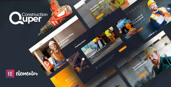 Nulled Quper | Construction and Architecture WordPress Theme free download