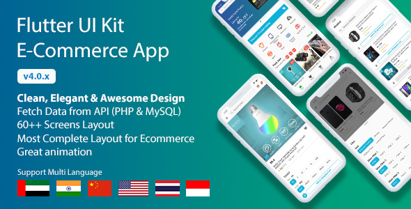 Download Flutter UI Kit – E-Commerce App Nulled 