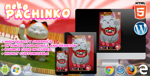 Download Neko Pachinko – HTML5 Casino Game Nulled 
