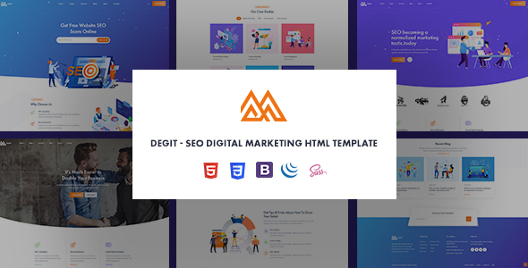 Download Degit – SEO Digital Marketing Agency HTML Template Nulled 