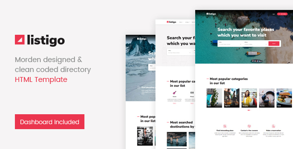Download Listigo – Directory Bootstrap 4 Template Nulled 