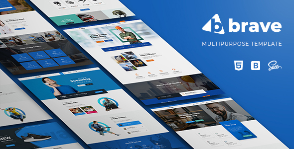 Download Brave – Multi-Purpose HTML5 Template Nulled 