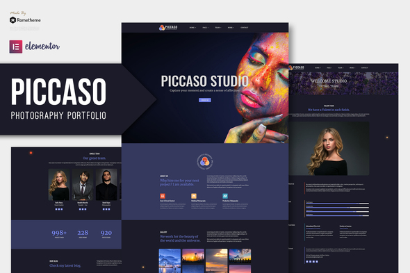 Download Piccaso – Photography Elementor Template Kit Nulled 