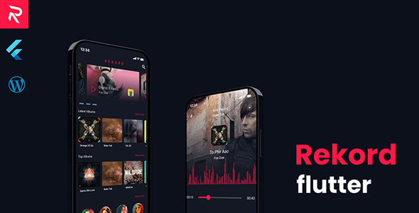Download Rekord Flutter Music Application Nulled 
