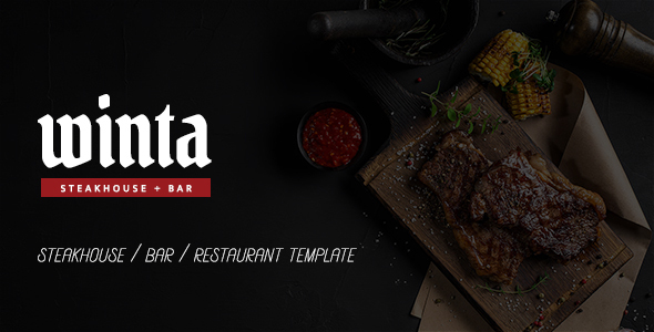 Download Winta – Steakhouse, Bar and Restaurant Template Nulled 