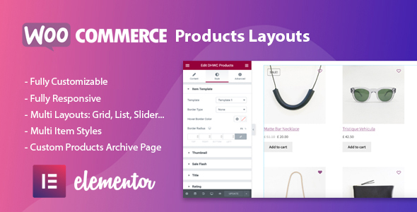 Download WooCommerce Products Layouts for Elementor Nulled 