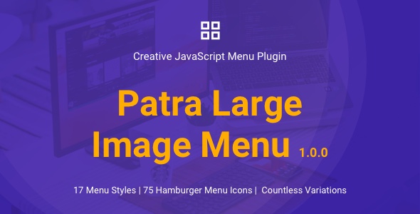 Download Patra Large Image Menu | JavaScript Menu Plugin Nulled 