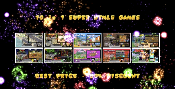 Download 10 SUPER HTML5 GAMES BUNDLE №2 (Construct 3 | Construct 2 | Capx) Nulled 