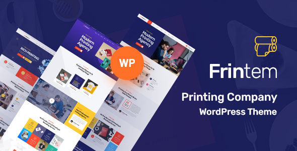 Download Frintem  – Printing Company WordPress Theme Nulled 