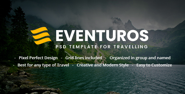 Download Eventuros PSD Template Nulled 