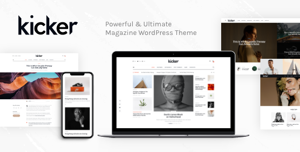 Download Kicker – Multipurpose Blog Magazine WordPress Theme Nulled 