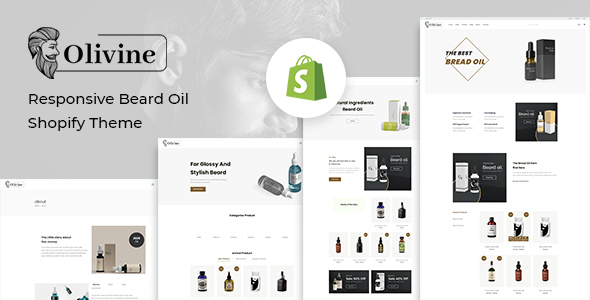 Download Olivine – Responsive Beard Oil Shopify Theme Nulled 
