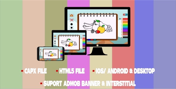 Download Coloring Books HTML5 Game Admob Suport Nulled 