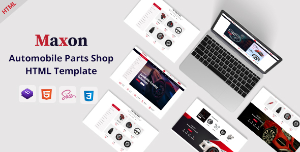 Download Maxon – Auto Parts Shop HTML Template Nulled 