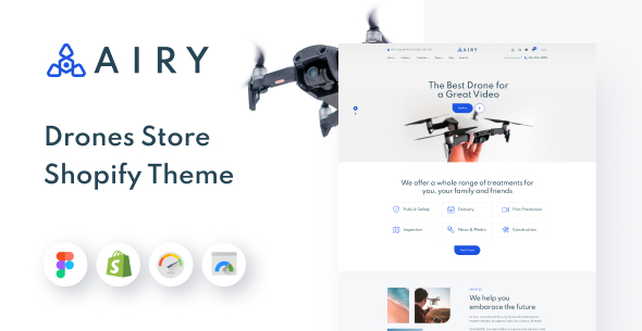 Download Airy – Drones Store Shopify Theme Nulled 
