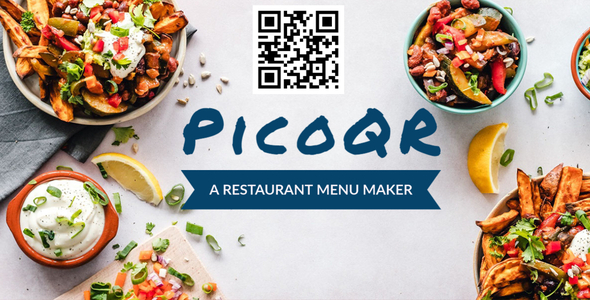 Download PicoQR – A Simple Restaurant Menu Maker Nulled 