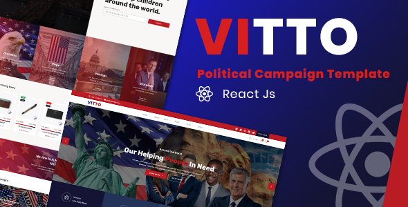 Download Vitto | Political Campaign React Template Nulled 