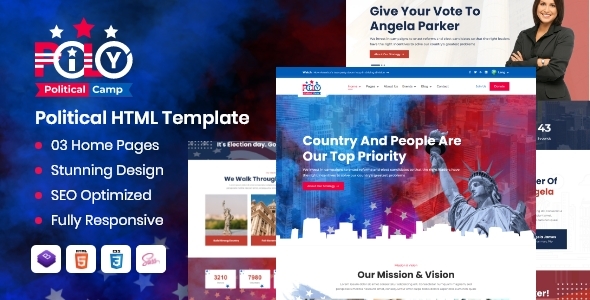 Download Pily – Political HTML Template Nulled 