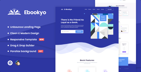 Download Ebookyo – Ebook Unbounce Landing Page Template Nulled 