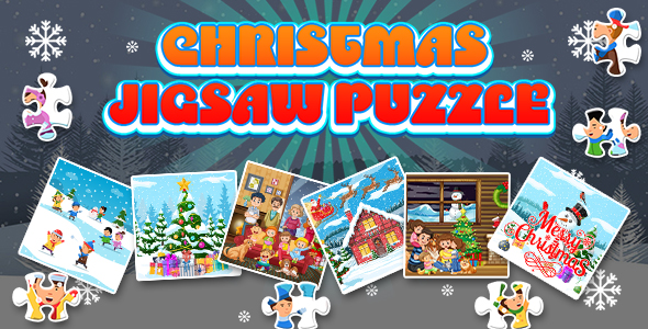 Download Christmas Jigsaw Puzzle Game (CAPX and HTML5) Nulled 