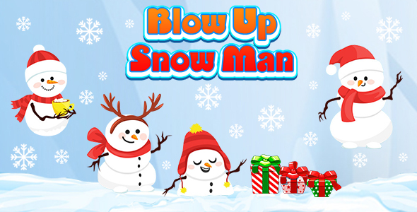 Download Blow Up Snow Man (CAPX and HTML5) Christmas Game Nulled 