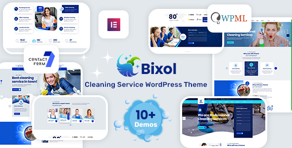 Download Bixol – Cleaning Services WordPress Theme Nulled 