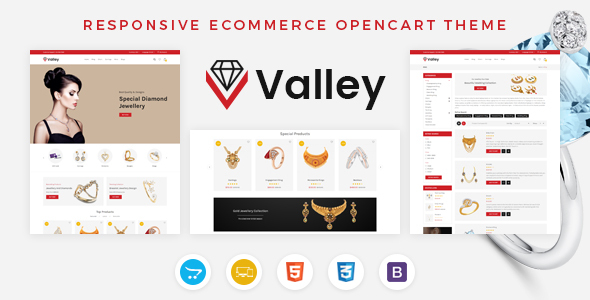 Download Valley – Jewellery OpenCart Responsive Theme Nulled 