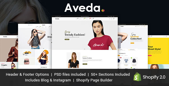 Download Aveda – Ultimate Shopify Theme Nulled 