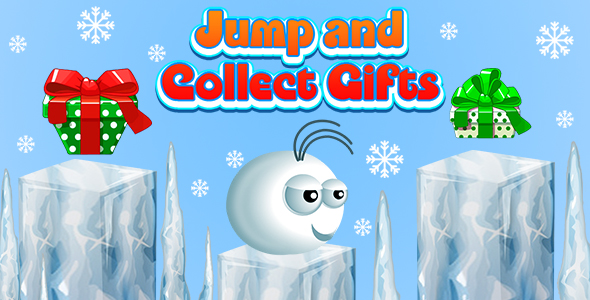Download Jump and Collect Gifts (CAPX and HTML5) Christmas Game Nulled 