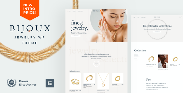 Download Bijoux – Handmade Jewelry Shop WordPress Nulled 