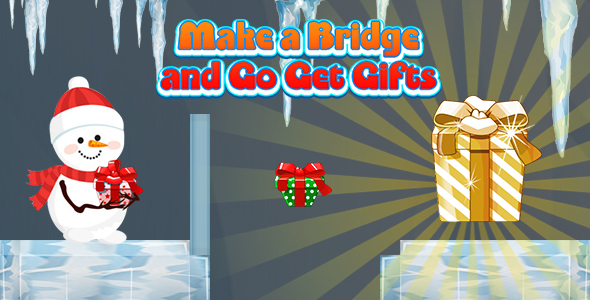 Download Make a Bridge and Go Get Gifts (CAPX and HTML5) Christmas Game Nulled 