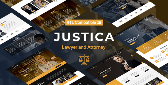 Download Justica – Lawyer and Attorney Website Template Nulled 